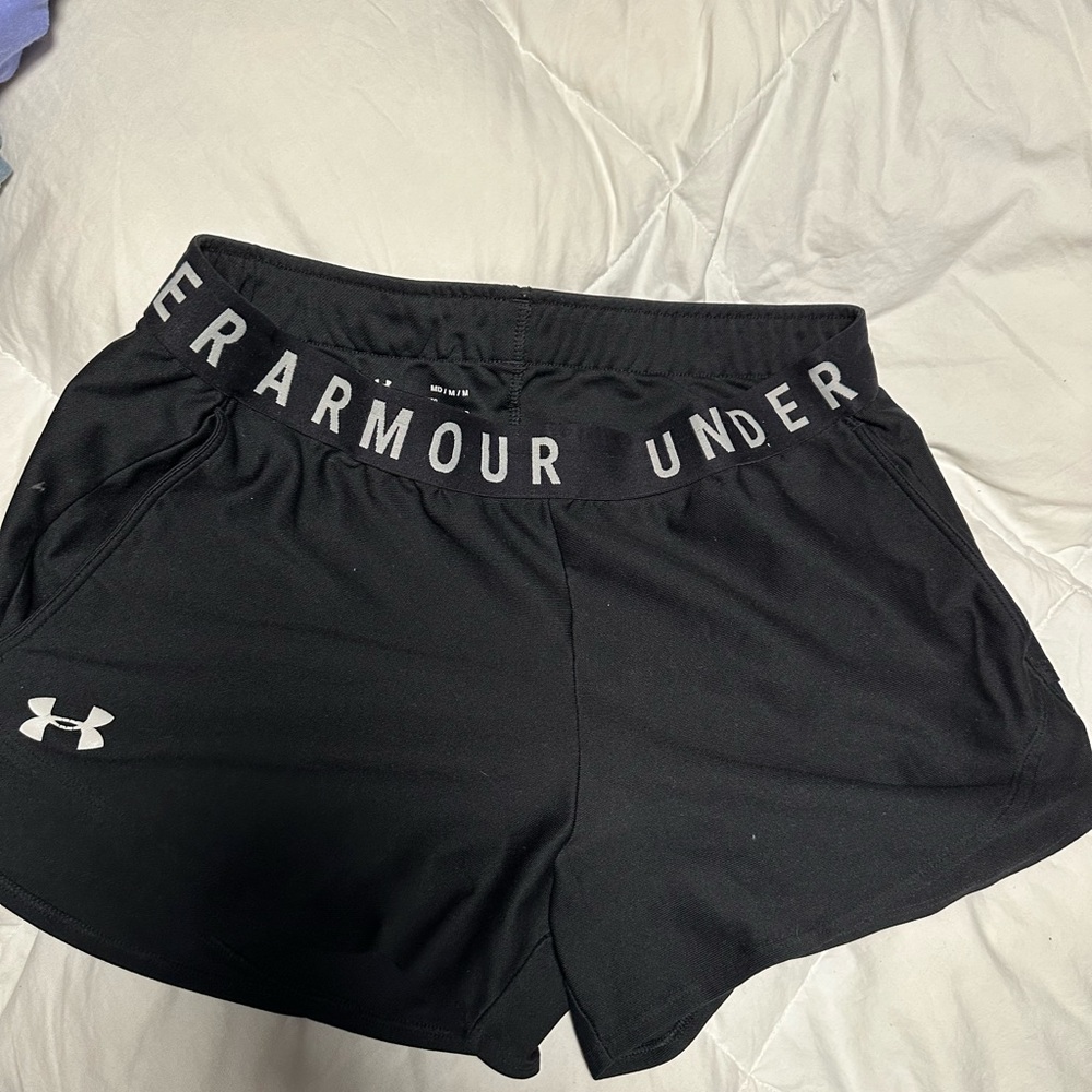 Under Armour Women's Black Athletic Shorts